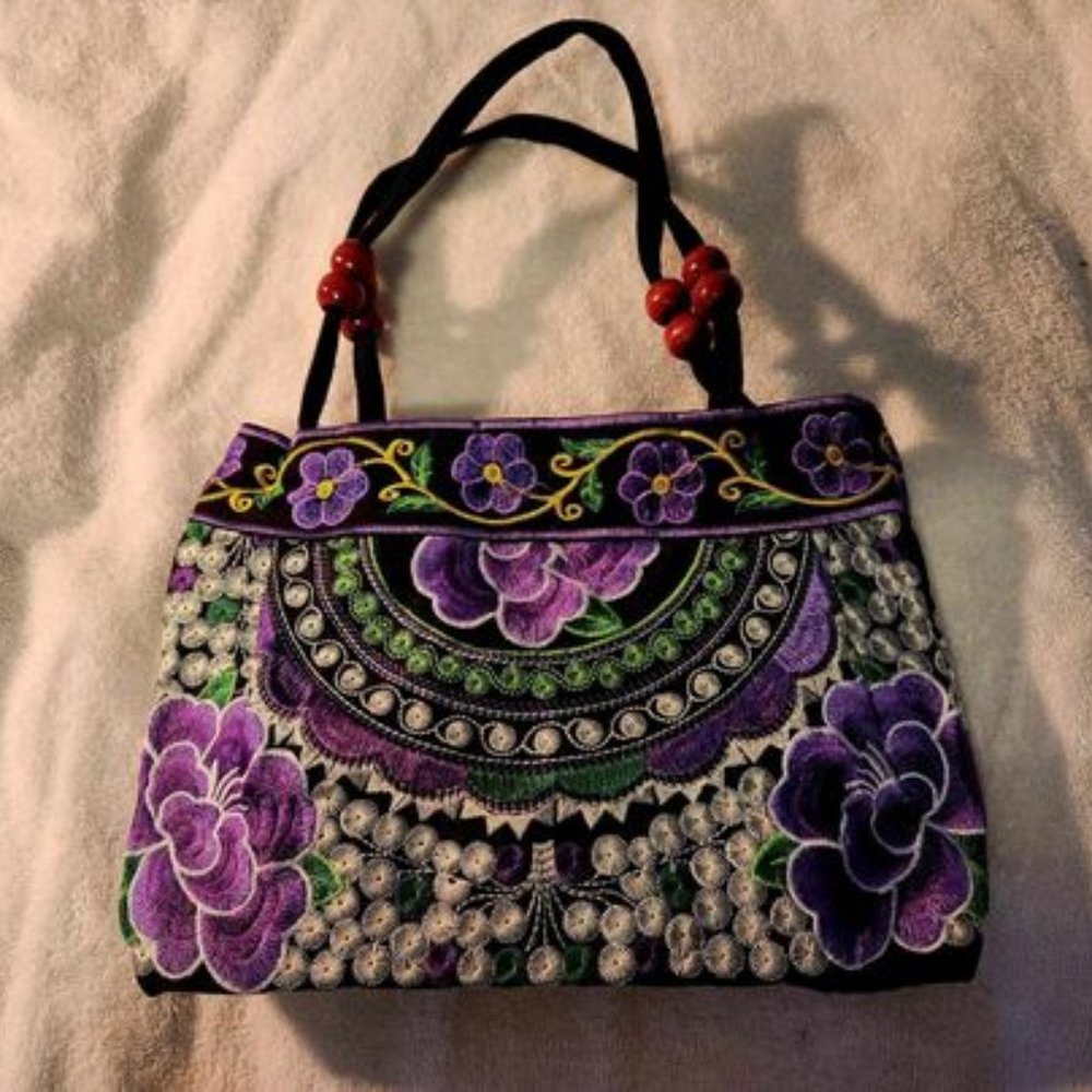 Embroidered Craft Purse